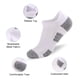 thumbnail image 5 of Paquete de 6 calcetines para correr para hombres y mujeres, transpirables, acolchados, atléticos, 5 of 8