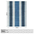 thumbnail image 4 of Nawypu  Alpaca Blanket Throw | Large, Beautiful, Warm, Stripe Ultra-Soft, Hypoallergenic and Breathable | Non-Itchy or Scratchy (Blue White Stripe), 4 of 6
