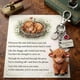 thumbnail image 1 of Highlands Bull Month Keychain Remind You Of The Power Of Silences Every Day, 1 of 7