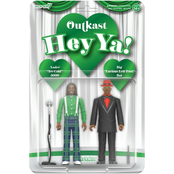 Super7 - OutKast - ReAction Figures Wv4 - Hey Ya! 2-Pack