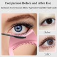 thumbnail image 2 of Plantillas de delineador de ojos YONGSHENG para ojos almohadillas protectoras tarjeta de maquillaje de sirena Con peine de pestañas, 2 of 4