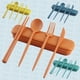 thumbnail image 4 of Injueey ForSpoon ForkFork ForChopstick Vajilla ligera y ecológica Fácil de limpiar Reutilizable ForCutlery Cocina y Comedor azul, 4 of 6