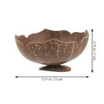 thumbnail image 5 of DINHEAROM Creative Soap Dish Coconut Shell 1Set 5.11X5.11X2.75in, 5 of 8