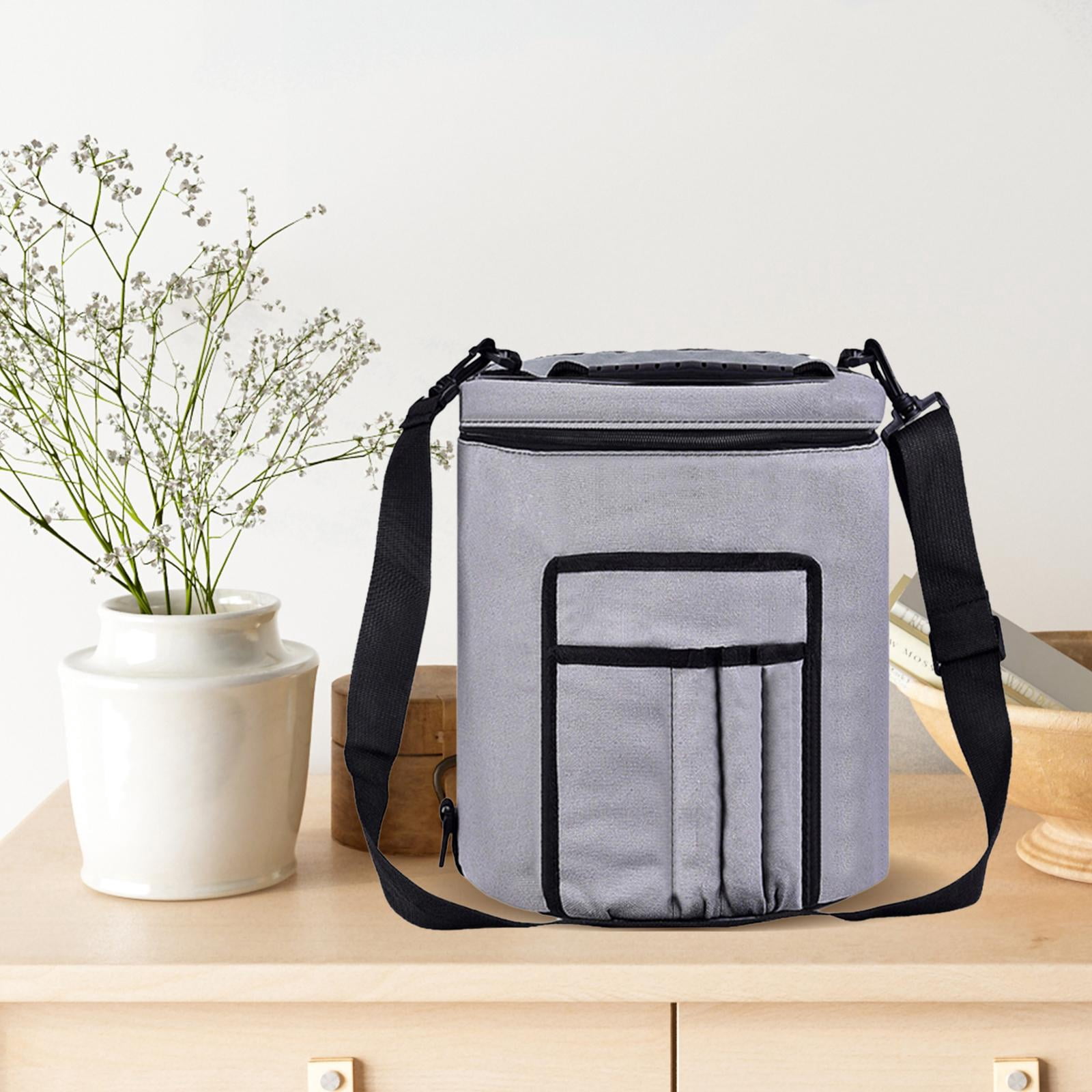 Axioma Wool Storage Bag Crochet Bag Sturdy Sewing Supplies Wool Organizer Portable for