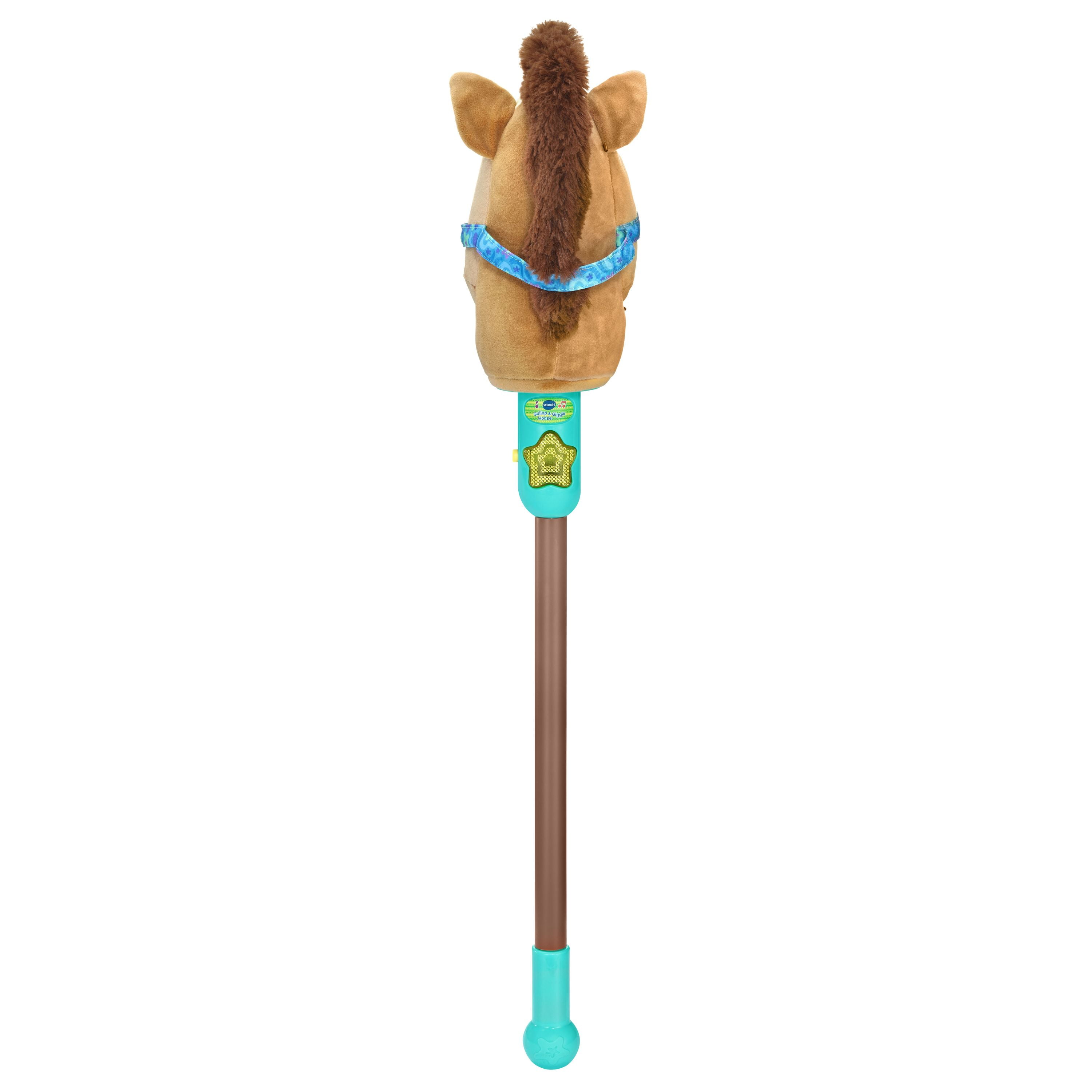 Cheval à bascule VTech Mistral cheval bâton musical avec capteur de mouvement pour les enfants - Version anglaise, 3-6 Years