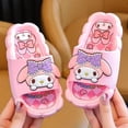 thumbnail image 3 of Sanrio Kuromi-Zapatillas de estilo princesa para niños, sandalias antideslizantes de dibujos animados para interiores y el hogar, kawaii, Verano, 3 of 6