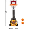 thumbnail image 3 of Fisher-Price 4-in-1 Bounce Junior Folding Electronic Basketball Set, includes 2 Basketballs, 3 of 6