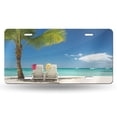 thumbnail image 1 of Placa decorativa de aluminio HANGWWZQ 15x30 cm, 1 of 5