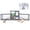 Gray, variant on Insulated Outdoor Wood Rabbit Hutch Small Animal Enclosure House Pet Shelter Gray with Colorful Patterns