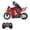 Red (1 Battery), variant on 1/6 Scale Remote Control Stunt Motorcycle 2.4G Self Stabilizing Toy Car (13.8 inches / 35.0 cm)