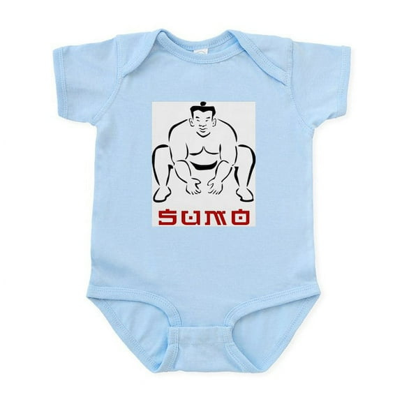 CafePress - Sumo Infant Creeper - Baby Light Bodysuit, Size Newborn - 24 Months
