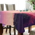 thumbnail image 5 of Yayeee Tablecloths 60" x 120" Rectangle Wrinkle Resistant Party Table Cover, Pixel Floating Hearts, 5 of 8
