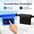 thumbnail image 5 of Waterproof Dry Bag - Swimming Bags Fishing Bags Punch with Waist Strap Screen Touchable with Adjustable Belt for Snorkeling Boating Fishing Kay, 5 of 7