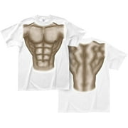 Muscle Man with Real Nipple Ring T-shirt