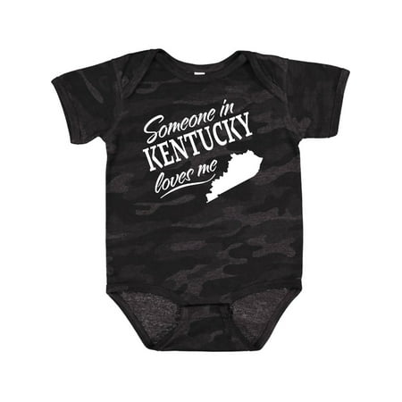 

Inktastic Someone in Kentucky Loves Me Gift Baby Boy or Baby Girl Bodysuit