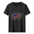 thumbnail image 4 of Tnhcen Men's Trendy Summer Novelty Tops USA Flag Graphic 4th of July Patriotic T-Shirt S-3XL, 4 of 5