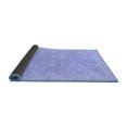 thumbnail image 2 of Ahgly Company Indoor Rectangle Abstract Blue Modern Area Rugs, 5' x 7', 2 of 4
