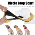 thumbnail image 5 of Dog Scarf Reversible Warm Circle Loop Scarf Pet Neck Warmer Gaiter for Winter, 5 of 9