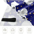 thumbnail image 3 of Coolnut Cute Sheep Beach Towel Quick Dry Absorbent Bath Towels Sandproof Lightweight Towel for Gym Yoga Sports Swimming- 30x60in Washcloth Gift, 3 of 7