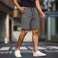 thumbnail image 2 of LTTVQM Mens Casual Shorts Cotton Drawstring 2026 Trendy Summer Beach Stretch Twill Chino Work Golf Shorts Gray 3XL, 2 of 8