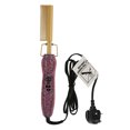 thumbnail image 1 of Peine eléctrico caliente para cabello lacio, de doble uso, conducción de calor uniforme, peine eléctrico morado brillante para rizar el cabello para peluquería casera, enchufe del Reino Unido de, 1 of 10