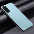 thumbnail image 1 of Luxury PU Leather Case For Xiaomi Redmi Note 11S 11 Pro Back Cover Matte Silicone Protection Phone Case For Redmi Note 11E Pro Sky Blue For Redmi Note 11S, 1 of 6