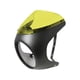 thumbnail image 5 of Pantalla de carenado de faros delanteros Suministros Accesorios Reemplazo de piezas Marco de carrocería de luz Amarillo Negro Mate, 5 of 9