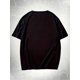 thumbnail image 2 of Camiseta deportiva de manga corta con cuello redondo y estampado de lunas para hombre, cómoda y versátil, estilo deportivo, para verano y primavera, corte cómodo, camisetas informales., 2 of 6