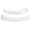 White, variant on CROSSDESIGN Headlight Fillers Driving Head Light Lamp Molding Fit for Ram ProMaster 1500 2500 3500 Base 2014-2022