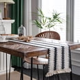 thumbnail image 2 of Furvclv Boho Table Runner with Tassels Hand Woven Cotton Rustic Farmhouse Table Runner for Kitchen Dining Table, 2 of 9