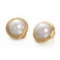 thumbnail image 3 of Yoursfs Pearl Earrings Clip on Earrings for Women with Non Pierced Earrings Gold Plated, 3 of 5