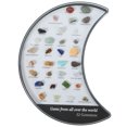 thumbnail image 1 of 1 Set Irregular Mineral Stone Ornaments Decorative Stones Sample Collection, 1 of 9