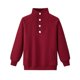 thumbnail image 1 of Blusa y camisa de cuello alto de manga larga para niños, color sólido, cálida, de manga larga, para niños medianos y grandes, informal y cómoda, blusa de poliéster para niños, 1 of 4