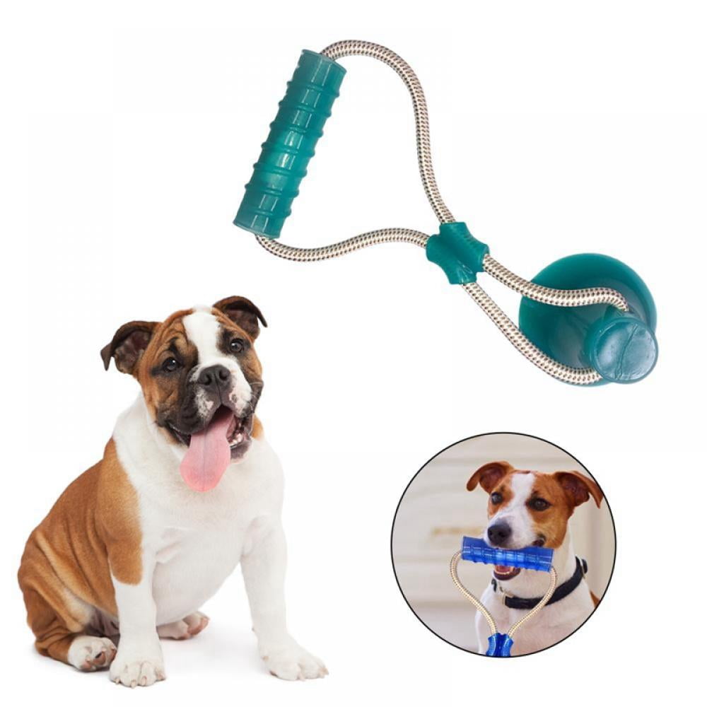Big Saving Dog Toys for Aggressive Chewers Large Breed Interactive Dog Toys  with Double Suction Cup Indestructible Dog Chew Toy for Aggressive Chewers  Dog tug Toy for Dog Puzzle Toys,Yellow 