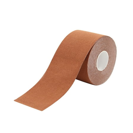 Pavied Sticky Bra Sports Bra Push Up Bra Women s Self Adhesive Adhesive Bandage Elastic Sports Muscle Patch Lifting Chest Patch Bandage Skin Color Anti Sagging Womens Bras Clearance Brown L