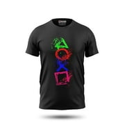 Boy's T-Shirt Regular Battle Gamer Gaming 180 GSM 100% Combed Bio-Washed Soft Flow Dyed Cotton - (9-10 Years)