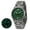 Green, variant on Titanium Watches for Men, Japanese Quartz Movement Men's Field Watch, 5ATM Waterproof Military Wristwatch for Men, Analog Sport Watches with Super Luminous, Green