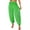 Green, variant on Tribal Belly Dance Pants for Women Baggy Arabic Harem Pants Halloween Party Performance Dancewear Green One Size