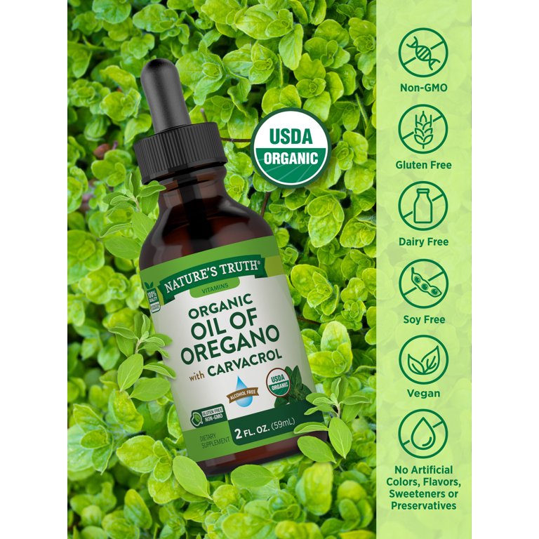 Nature's Truth Oil of Oregano Liquid Drops, 2 fl oz - Walmart.com