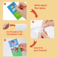 thumbnail image 4 of 30 PCS Valentines Day Gifts for Kids, Valentine Day Cards with Mini Sports Ball Erasers, Kids Valentine`s Day Gifts for School Classroom, Party Favor for Boys & Girls, 4 of 7
