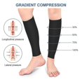 thumbnail image 3 of Graduated Calf Compression Sleeves, Medical Footless Compression Socks Men Women Shin Splints Leg Brace, 3 of 5