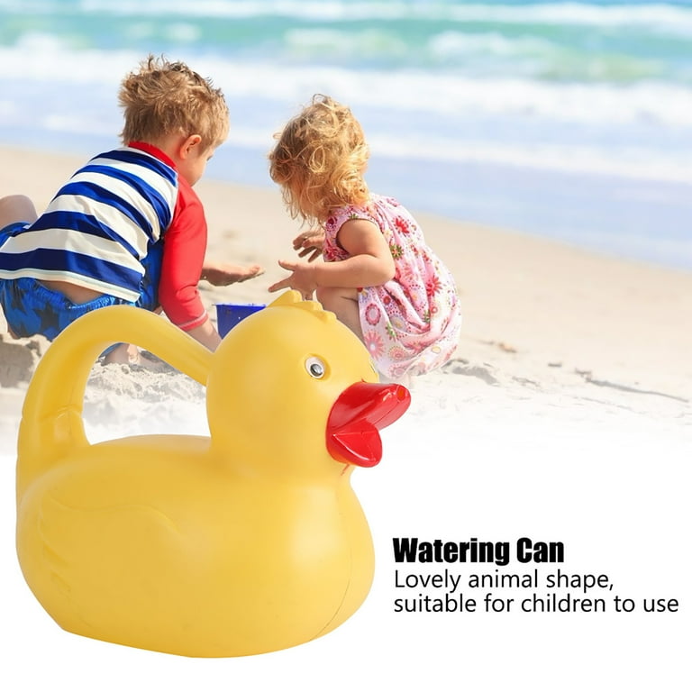 Animal Watering Can Easy Pour Watering Can Beach Toy Watering Can Indoor Watering Can Watering Can For Kids Plastic Cartoon Watering Can Yellow Duck