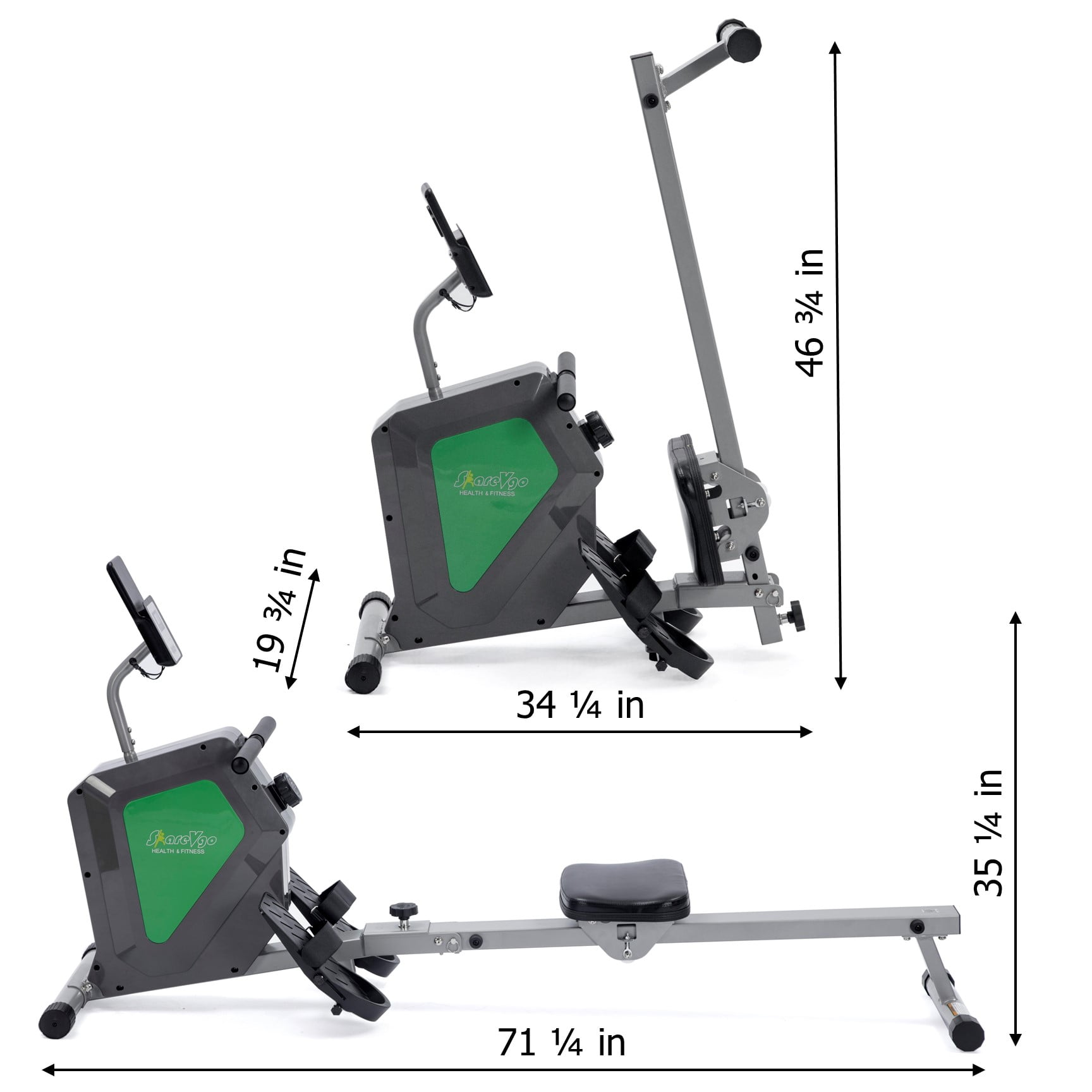 sharevgo smart rower