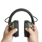 Swiss Tech Electronic Hearing Protection Earmuffs with Bluetooth, Rechargeable, NRR 25dB, Tonen
