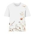 thumbnail image 3 of Women Work Blouses for Office Professional XXl Womens T Shirts Loose Fit Cotton Slim Fit Tees for Women, 3 of 4