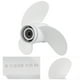 thumbnail image 5 of Outboard propeller propeller replacement aluminum alloy propeller outboard accessory Propeller 7 Spline Tooth 3 Blades 6G1-45941-00-EL 8 1/2 X 8 1/2 Fit for Yamaha Outboard Engine, 5 of 8