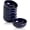 Navy, variant on Ceramic Breakfast Bowls,2.7 oz Condiment Sauce Cups Containers,Side Dishes Small Trifle Bowls for Ice Cream,Baking Cute Bowls Set of 6(Grey)