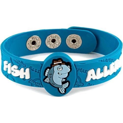 ALLERMATES Health Alert ALLERGY MEDICAL WRISTBANDS Kids Bracelet ID Child
