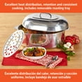 thumbnail image 5 of IMUSA 15in H. Cajun Cast Aluminum Oval Roaster with Lid & Tray, 5 of 10