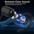 thumbnail image 4 of Auriculares supraaurales USB C Jelanry con micrófono para deportes, 4 of 7